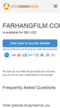 Mobile Screenshot of farhangfilm.com